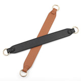 Maxbell 6xPU Leather Bag Strap Replacement Detachable Tote Handbag Handle Belt Black
