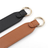 Maxbell 6xPU Leather Bag Strap Replacement Detachable Tote Handbag Handle Belt Black