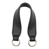 Maxbell 6xPU Leather Bag Strap Replacement Detachable Tote Handbag Handle Belt Black
