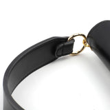 Maxbell 4xPU Leather Bag Strap Replacement Detachable Tote Handbag Handle Belt Black