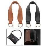 Maxbell 6xPU Leather Bag Strap Replacement Detachable Tote Handbag Handle Belt Black