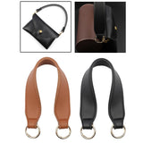 Maxbell 5xPU Leather Bag Strap Replacement Detachable Tote Handbag Handle Belt Black