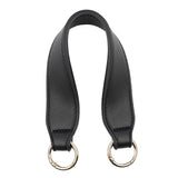 Maxbell 6xPU Leather Bag Strap Replacement Detachable Tote Handbag Handle Belt Black