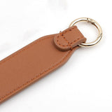 Maxbell 6xPU Leather Bag Strap Replacement Detachable Tote Handbag Handle Belt Borwn