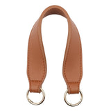 Maxbell 3xPU Leather Bag Strap Replacement Detachable Tote Handbag Handle Belt Borwn