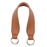 Maxbell 3xPU Leather Bag Strap Replacement Detachable Tote Handbag Handle Belt Borwn