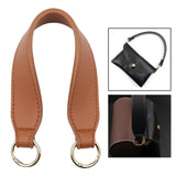 Maxbell 3xPU Leather Bag Strap Replacement Detachable Tote Handbag Handle Belt Borwn