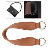 Maxbell 5xPU Leather Bag Strap Replacement Detachable Tote Handbag Handle Belt Borwn