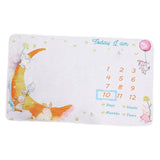Maxbell Infant Baby Milestone Blanket Monthly Moon Photo Prop Backdrop Gift Style D