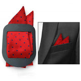 Maxbell 5x3x Pocket Square Holder  Handkerchief  Pocket Square Organizer
