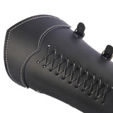 Gauntlet Medieval Costume Bracers Cosplay Horsing Riding Men Women Black