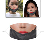 Funny Face Mask Breathable Washable Mouth Protection Reusable Mouth Mask G