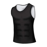 Mens Waist Trainer Vest Sauna Sweat Body Shaper Tank Top Slimming Gym XL