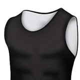 Mens Waist Trainer Vest Sauna Sweat Body Shaper Tank Top Slimming Gym XL