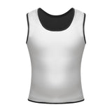 Mens Waist Trainer Vest Sauna Sweat Body Shaper Tank Top Slimming Gym XXL