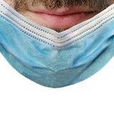 Maxbell Prank Face Mask Reusable Adjustable Prank Bandanas Fashion Scarf for Adult;