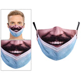 Maxbell Prank Face Mask Reusable Adjustable Prank Bandanas Fashion Scarf for Adult /