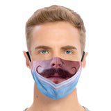 Maxbell Prank Face Mask Reusable Adjustable Prank Bandanas Fashion Scarf for Adult /