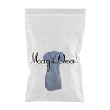 Maxbell Maxbell Womens Sexy Denim Dress Spring Summer V Neck Slim Fit Skirt Dark Blue L