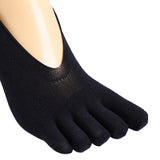 Maxbell 2pairs Women FIVE FINGER SOCKS with Silicone Pad Toe Sock Invisible Low Cut