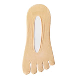 Maxbell 2pairs Women FIVE FINGER SOCKS with Silicone Pad Toe Sock Invisible Low Cut