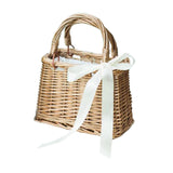 Maxbell 3xBeach Bag SRattan Purse Tote Holiday Travel Storage Busket Handbag Rectangle