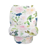 Maxbell Soft Stroller Cover Baby Carrier Breastfeeding Canopy Scarf Flower 1