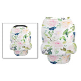 Maxbell Soft Stroller Cover Baby Carrier Breastfeeding Canopy Scarf Flower 1