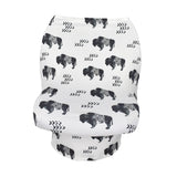 Maxbell Soft Stroller Cover Baby Carrier Breastfeeding Canopy Scarf Ink Cow