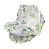Maxbell Soft Stroller Cover Baby Carrier Breastfeeding Canopy Scarf Leaf