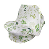 Maxbell Soft Stroller Cover Baby Carrier Breastfeeding Canopy Scarf Leaf