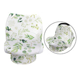 Maxbell Soft Stroller Cover Baby Carrier Breastfeeding Canopy Scarf Leaf