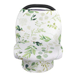 Maxbell Soft Stroller Cover Baby Carrier Breastfeeding Canopy Scarf Leaf