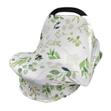 Maxbell Soft Stroller Cover Baby Carrier Breastfeeding Canopy Scarf Leaf