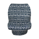 Maxbell Soft Stroller Cover Baby Carrier Breastfeeding Canopy Scarf Blue White Strip