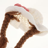 Maxbell Baby Knitted Hat Boys Girls Beanie Hats Infant Knitting Cap Bowknot White