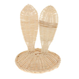 Maxbell Kids Girl Woven Hat Lace Up Hairband Cap Holiday Costume Decoration Bunny