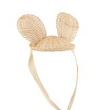 Maxbell Kids Girl Woven Hat Lace Up Hairband Cap Holiday Costume Decoration Mickey