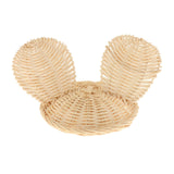 Maxbell Kids Girl Woven Hat Lace Up Hairband Cap Holiday Costume Decoration Mickey