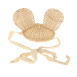 Maxbell Kids Girl Woven Hat Lace Up Hairband Cap Holiday Costume Decoration Mickey