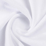 Maxbell 4xMens Cotton Blank T-Shirts Women Modal Shirt Plain T Shirt Tee White M
