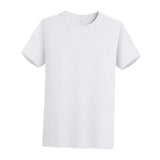 Maxbell 3xMens Cotton Blank T-Shirts Women Modal Shirt Plain T Shirt Tee White M
