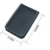 Maxbell 6xMagnetic Money Clip Dollar Cash Clamp Card Holder Wallet Black_60x41x8mm