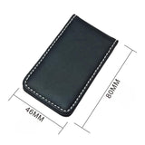 Maxbell 2xMagnetic Money Clip Dollar Cash Clamp Card Holder Wallet Black_80x46x8mm