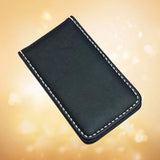 Maxbell 6xMagnetic Money Clip Dollar Cash Clamp Card Holder Wallet Black_80x46x8mm