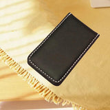 Maxbell 2xMagnetic Money Clip Dollar Cash Clamp Card Holder Wallet Coffee_80x46x8mm