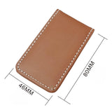 Maxbell 5xMagnetic Money Clip Dollar Cash Clamp Card Holder Wallet Brown_80x46x8mm