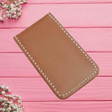 Maxbell 3xMagnetic Money Clip Dollar Cash Clamp Card Holder Wallet Brown_80x46x8mm