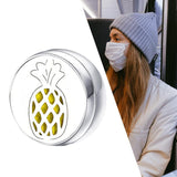 Maxbell 2x Face Mask Perfume Aromatherapy Essential Oil Diffuser Locket Dress Brooch