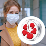 Maxbell 2x Face Mask Perfume Aromatherapy Essential Oil Diffuser Locket Dress Brooch